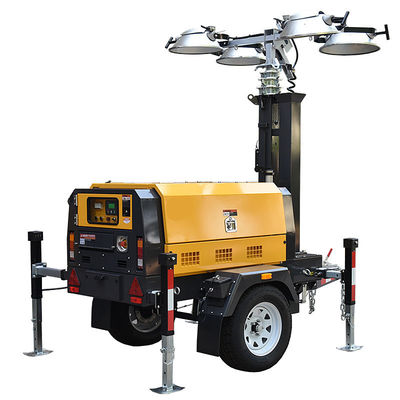 comprar Áreas de mineração Torre de luz diesel Torre de luz removível Gerador diesel Torre de luz móvel online manufacture