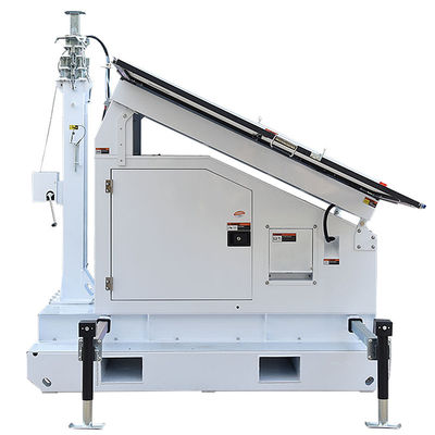 comprar Torre de Luz Móvel com Guincho Manual para Elevação do Mastro para Zonas de Resposta a Emergências, Mastro Telescópico de 9m, Torre de Luz Solar online manufacture