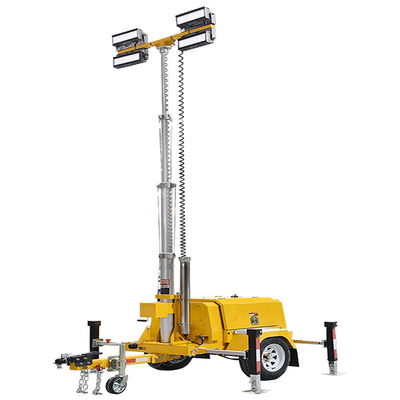 comprar Mobile Light Tower 4m 6.5m 9m Height Telescopic Light Towers LED Diesel Light Tower Manufacturers online manufacture