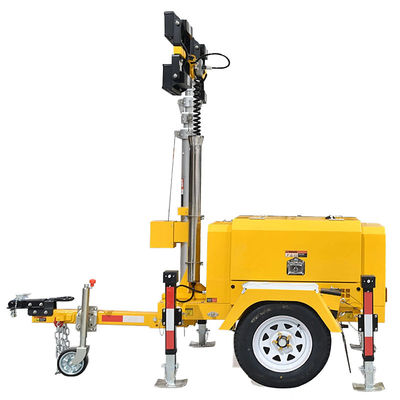 comprar Torre de Luz de Construção Potência Nominal 5KW/5KVA Torre de Iluminação Móvel Torre de Luz Diesel Portátil online manufacture