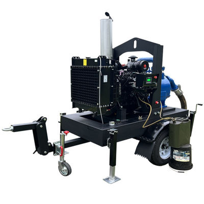 comprar Factory Diesel Powered Water Pumps High Suction Industrial Fluid Transfer Mobile Water Pump online manufacture