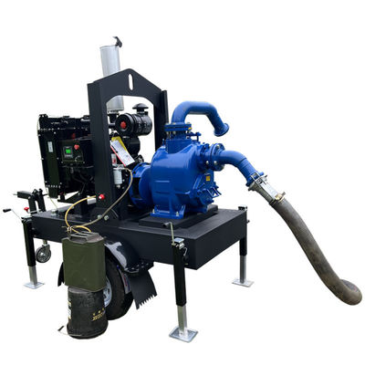 comprar China Cheap Self-Priming Centrifugal Pump Municipal Flood Control Water Pump Diesel Engine Pump Set online manufacture