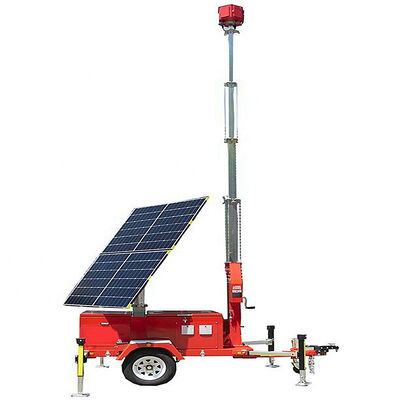 comprar Portable LED Light Towers Emergency Response Zones Zero Emissions Solar Light Tower for Sale online manufacture
