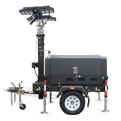 comprar Torre de luz diesel Fluxo luminoso 210000LM Torre de luz exterior LED Torre de luz móvel online manufacture