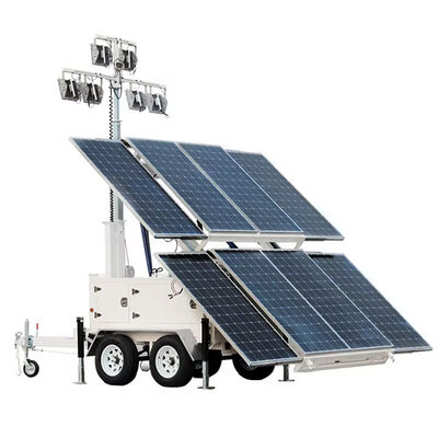 Comprar Emergência Light Tower Reparações noturnas Solar Mobile Tower Light Portavel Industrial Light Tower online manufacture