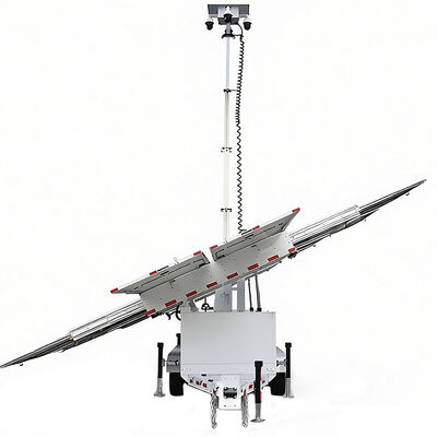 Comprar Solar Light Tower Off Grid Soluções de energia Portátil Luzes de gerador Operações de alívio de desastres Solar LED Light Tower online manufacture