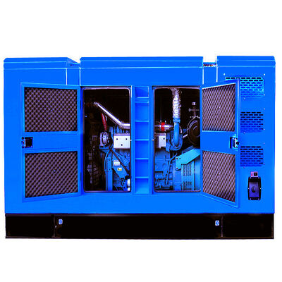 Comprar Gerador de potência de motor diesel de 100 kW Conjunto de gerador de diesel de tipo silencioso centrado no usuário e com controle seguro online manufacture