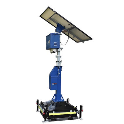 comprar Torre de vigilância solar Torre de iluminação móvel confiável Parques de estacionamento online manufacture