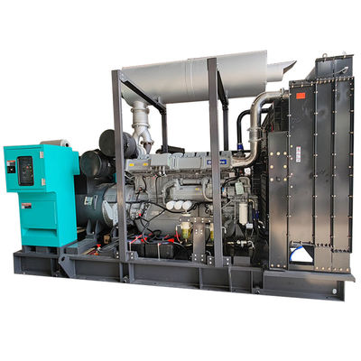 Geradores Diesel de 12 cilindros de estrutura aberta Geradores Diesel de funcionamento silencioso Geradores Diesel de exterior