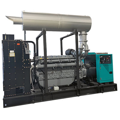 Gerador de motor diesel de tipo aberto, conjunto de gerador de motor diesel de serviço contínuo 50 Hz/60 Hz