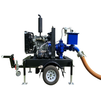 Construção de Bomba de Água Diesel Bomba Diesel Municipal para Irrigação Potência do Eixo 26 kw Bomba de Pressão de Água