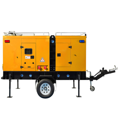 Conjunto de bombas de motores a diesel 2 rodas Bomba de preparação seca Bomba de combate a incêndios Bomba de água a diesel