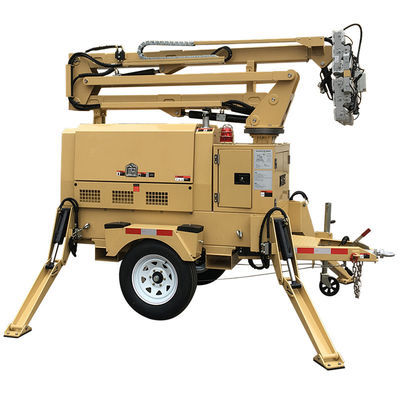 Fabrica OEM Torre de Iluminação Móvel Operações de Emergência Torre de Iluminação Diesel para venda