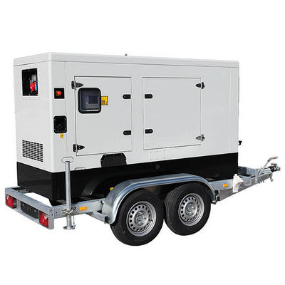 Gerador Diesel de 30kw Tipo Silencioso Gerador Diesel Montado em Reboque Conjunto Gerador Diesel