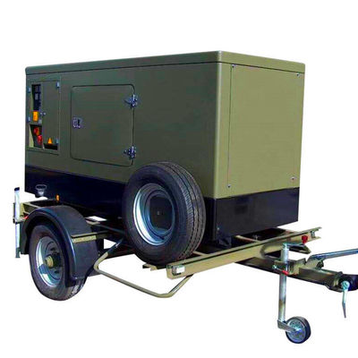 Venda a quente Set de gerador móvel a diesel 220V 230V 240V 380V Gerador a diesel Gerador a diesel silencioso