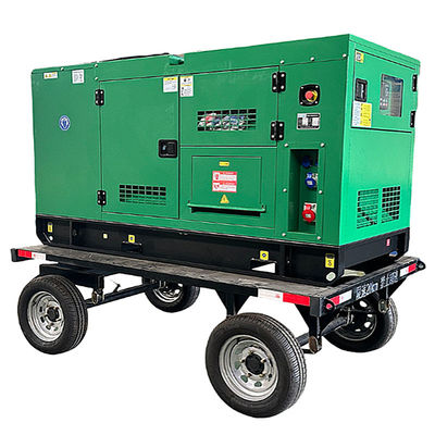 Grupo Gerador Diesel Super Silencioso 200kva Gerador Diesel Montado em Reboque Gerador Diesel Doosan