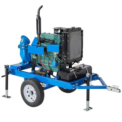 Emergency Flood Water Pump Set High Pressure Centrifugal Pump High Efficiency Self Priming Pump