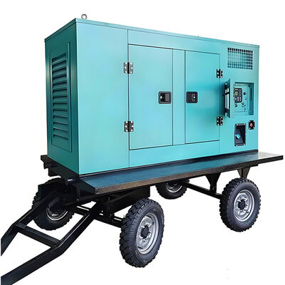 Conjunto Gerador de Segurança e Conveniência 100KW Montado em Reboque Gerador Diesel Silencioso Tipo Gerador Diesel à Venda