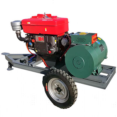 Remote Areas Diesel Engine Power Generator Portable Diesel Generator  Open Type Diesel Generator
