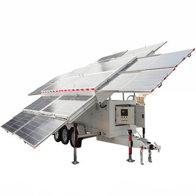 Alta Qualidade Mobile Solar Light Tower Espaços de Eventos Temporários Telescópica Light Tower Solar Light Tower para venda