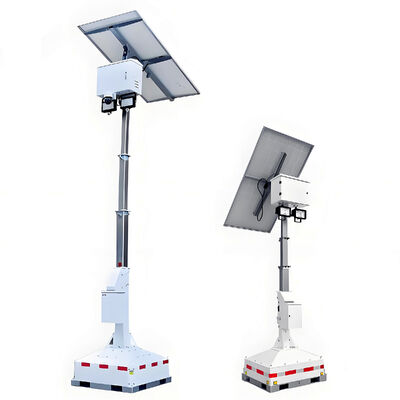 Luz móvel solar econômica da torre do brilho alto dos canteiros de obras da torre clara do diodo emissor de luz