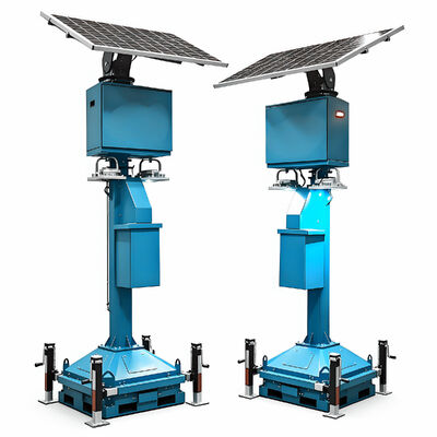 Portátil Solar Light Tower Gerador Bateria durável Banco Construção robusta faz Towers Light Towable