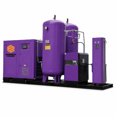Compressor de Parafuso Integrado Compacto Plug And Play Baixo Custo de Manutenção Cortador a Laser Máquina Compressor de Ar de Alta Pressão