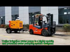 Bomba de esgoto vertical autoescorvante Bomba de água de alto desempenho a diesel